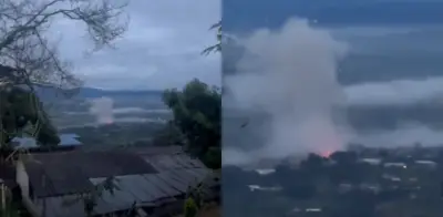 Funcionarios de Gobernación atrapados en nuevo ataque con drones en Dagua, Valle del Cauca