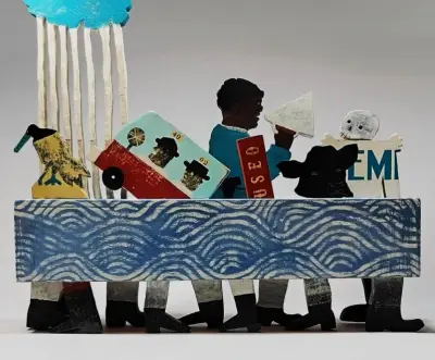 Gabriel Nieva, artista nariñense, gana el Salón Nacional de Pintura