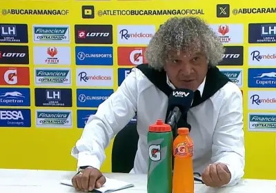 Gamero destaca empate del Deportivo Cali con 10 hombres ante Bucaramanga