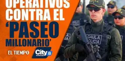 Gaula Militar ejecuta toma masiva contra el 'Paseo Millonario' en Bogotá