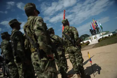 General López visita San José del Guaviare tras combate con disidencias de las Farc