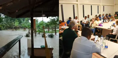 Gobernación de Antioquia destina $70.000 millones para estabilizar Urabá tras emergencias por lluvias