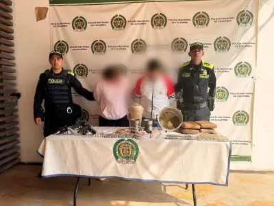 Golpe al microtráfico en Yumbo: Policía captura a dos presuntos expendedores de droga