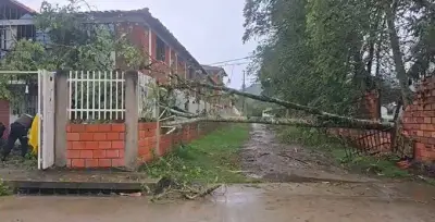 Granizada histórica azota Mogotes, Santander: Daños en colegio y redes eléctricas
