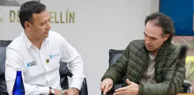 Gutiérrez exige 'guarapazos' contra el crimen en Medellín durante reunión de seguridad con MinDefensa