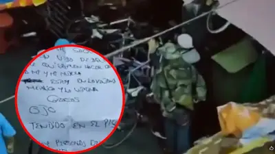 Hallan carta aterradora en el Bronx de Bogotá: 'Sáquenme con vida de aquí'
