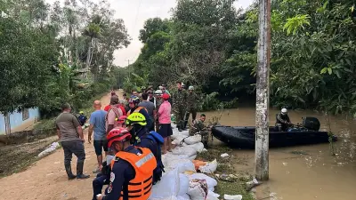 Hallan cuerpo del último hermano arrastrado por creciente en San Pelayo, Córdoba