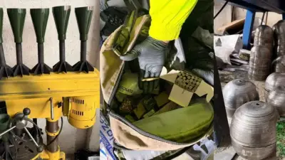 Hallan depósito de explosivos en Usme: incautan piezas para fabricar más de 70 artefactos