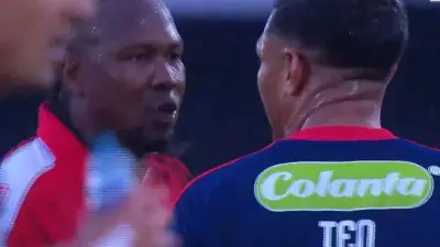 Hugo Rodallega revela detalles del fuerte cruce con Teófilo Gutiérrez en Santa Fe vs Junior