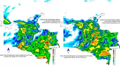 Ideam explica las causas de las intensas lluvias en Colombia y pronostica su continuidad