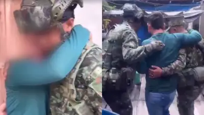 Integrante de disidencias de 'Mordisco' se entrega al Ejército: soldado lo abraza y promete cuidarlo