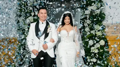 Jhonny Rivera y Jenny López firman capitulaciones matrimoniales tras boda en Pereira