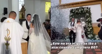 Jhonny Rivera y Jenny López sellan su amor en una boda multitudinaria en Risaralda
