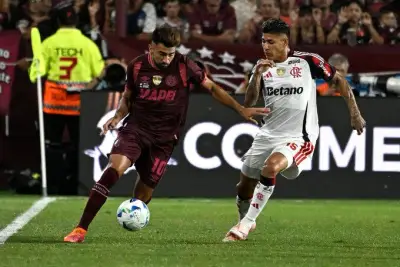 Lanús vence 1-0 a Flamengo en vibrante partido de ida de la Recopa Sudamericana 2026