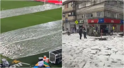 Lluvias en Bogotá: ¿Se jugará el partido en El Campín? Reporte desde el estadio