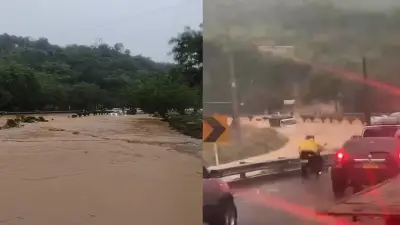 Lluvias intensas afectan a 80 familias y bloquean vías rurales en Bucaramanga