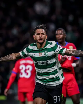 Luis Suárez marca con el Sporting de Portugal en su debut oficial