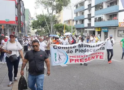 Maestros de Santander anuncian paro de 72 horas por crisis en salud del magisterio