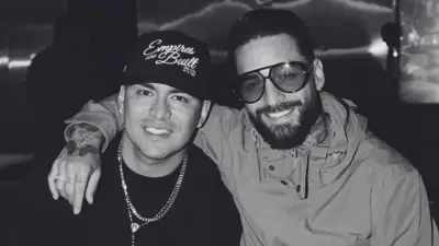 Maluma comparte fotos inéditas de su encuentro con Yeison Jiménez en emotivo homenaje