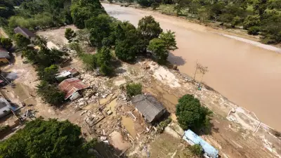 Milagro en Vanegas: Familias Sobreviven a la Furia del Río Lebrija en Santander