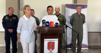 Ministro de Defensa Pedro Sánchez lidera consejo de seguridad en Cartago, Valle del Cauca