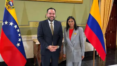 Ministro de Minas colombiano se reúne con presidenta venezolana para consolidar agenda energética bilateral
