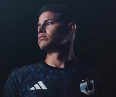 Minnesota United lanza camiseta conmemorativa con James Rodríguez como imagen principal