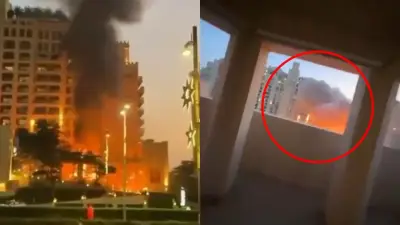 Misiles Iraníes Impactan Hotel de Lujo en Dubai: Videos Capturan el Momento Exacto