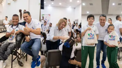 Más de 500 estudiantes con discapacidad en Valledupar reciben útiles escolares en campaña de Juegos Parasuramericanos