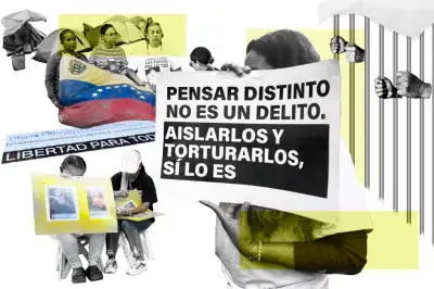 Mujeres en Venezuela sostienen vigilia por la liberación de presos políticos