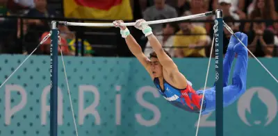 Ángel Barajas brilla en Alemania: plata en barra fija de la Copa Mundo de Gimnasia