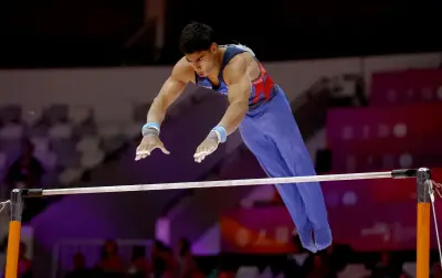 Ángel Barajas brilla en Alemania y lidera la clasificación mundial de gimnasia