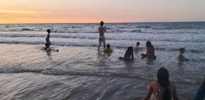 Niños de Envigado conocen el mar por primera vez gracias a fundación El Refugio
