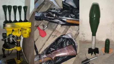 Operación frustra atentado del ELN en Bogotá antes de elecciones: desmantelan fábrica de explosivos