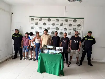 Operación Poseidón desmantela subestructura del Clan del Golfo en Bolívar con 9 capturas