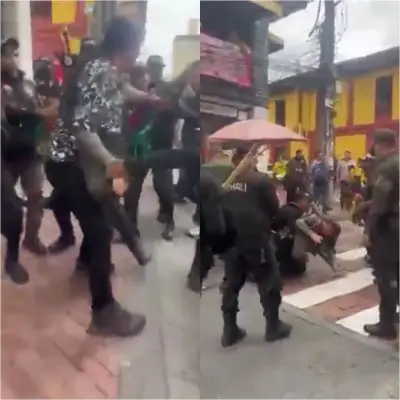 Periodista agredido durante acto político de Iván Cepeda en Villavicencio