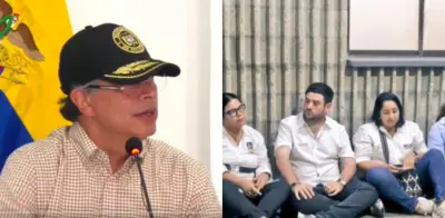 Petro responde a alcaldes de Córdoba por foto sentados en suelo: 'No es un foro'