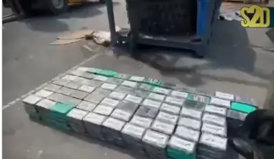 Policía incauta 1,1 toneladas de cocaína del Clan del Golfo en Cartagena con destino a Berlín