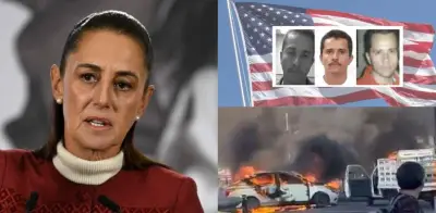 Presidenta Sheinbaum llama a la calma tras muerte de 'El Mencho' que desató narcobloqueos en México