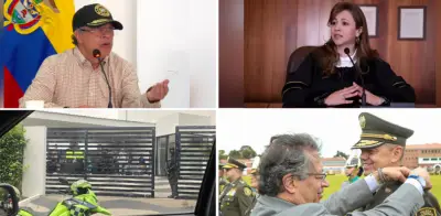 Presidente Petro denuncia complot con droga en vehículo presidencial e involucra a magistrada y general
