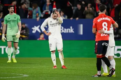 Real Madrid cae ante Osasuna y pone en riesgo su liderato en LaLiga española