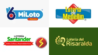 Resultados oficiales de las loterías de Medellín, Santander, Risaralda y Miloto este 13 de febrero