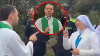 Sacerdote envía mensaje tras pelea con monjas en misa en Antioquia