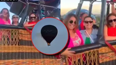 Tragedia en paseo en globo: hombre cae al vacío y su familia fallece en accidente