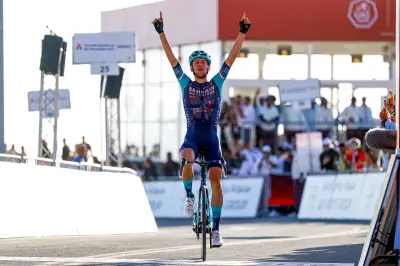 UAE Tour: Tiberi domina la montaña y asume liderato, Tejada ilusiona a Colombia