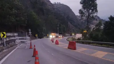 Vía Bogotá-Villavicencio opera con restricciones este viernes tras incidentes nocturnos