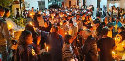 Velatón en Tona exige justicia por muerte de niño de 10 años en circunstancias extrañas