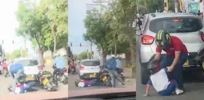 Violento atraco a mano armada en Santa Marta: padre e hijo víctimas en pleno Centro Histórico