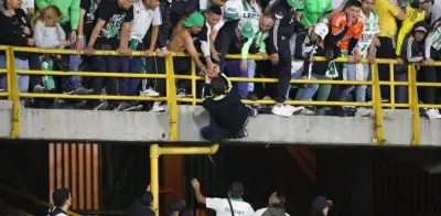 Violentos altercados entre hinchas de Nacional empañan victoria sobre Santa Fe en El Campín