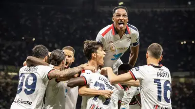 Yerry Mina enfrenta problema crónico de rodilla que lo aleja del Cagliari